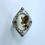 縮圖：4.45ct Natural Scenic Dendritic agate 925 Silver / Gold ring