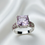 縮圖：3.51cts Natural pink Kunzite ring 925 Silver / Gold/ Platinum