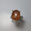縮圖：14.87cts Natural Imperial orange Topaz 925 Silver / Gold/ Platinum ring