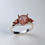 縮圖：Natural strawberry confetti Sunstone quartz 925 Silver / Gold/ Platinum ring