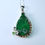 縮圖：18.7ct Natural Uvarovite Garnet 925 Silver / Gold/ Platinum pendant on chain