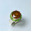 縮圖：8.8ct Natural Orange Sphalerite 925 Silver / Gold/ Platinum ring