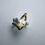 Miniature : 1.95ct Natural Yellow Heliodor Beryl 925 Silver / Gold/ Platinum ring