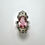 Miniatura: 3.95ct Natural pink Tourmaline 925 Silver / Gold ring