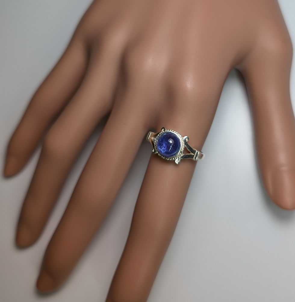 縮圖：2.13ct Natural Tanzanite 925 Silver / Gold/ Platinum ring