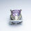 Miniature : 6.6ct Natural Purple Amethyst 925 Silver / Gold/ Platinum ring