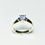 縮圖：Rare Natural blue Hackmanite 925 Silver / Gold/ Platinum ring