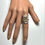 Миниатюра: 3.85cts Natural colour change Diaspores 925 Silver / Gold/ Platinum ring