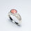 縮圖：World Rarest 0.6ct Natural pezzottaite pink beryl 925 Silver / Gold ring