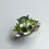縮圖：3ct Natural Peridot with Ludwigite inclusions 925 Silver / Gold/ Platinum ring