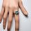 縮圖：2.75ct Natural Paraiba blue Zircon 925 Silver / Gold/ Platinum ring