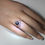 サムネイル： 3.35ct Natural back star diopside 925 Silver / Gold/ Platinum ring