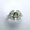 縮圖：Natural Demantoid Garnet 925 Silver / Gold/ Platinum ring