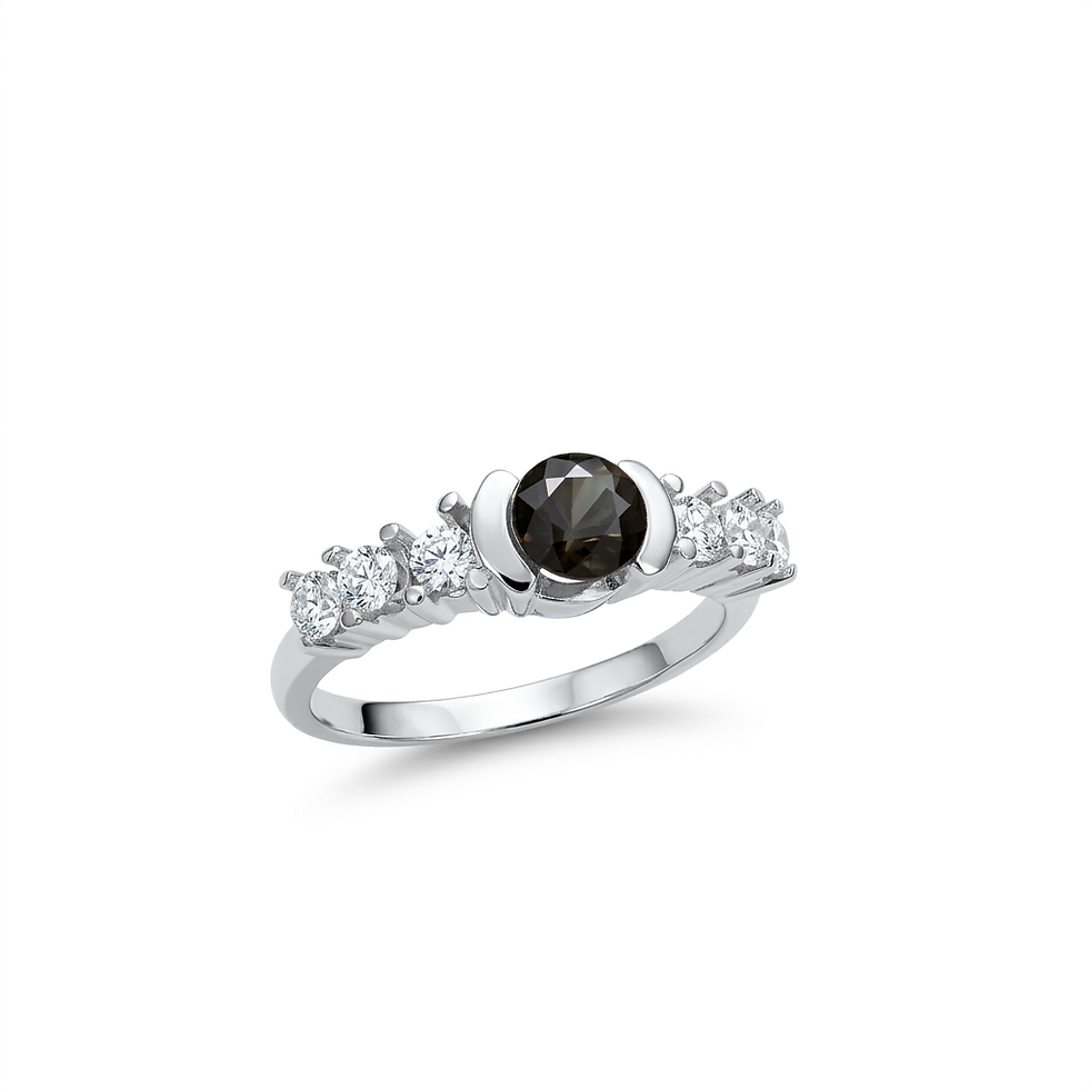 Thumbnail: 0.55ct Natural colour change garnet ring 925 Silver, Gold, Platinum