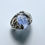 縮圖：4.75cts Natural Dumortierite Quartz 925 Silver / Gold/ Platinum ring