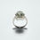 縮圖：Certified 2.55ct Natural Paraiba tourmaline 925 Silver / Gold ring
