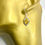 Miniature : 3.4ct Natural Citrine 925 Silver / Gold/ Platinum drop earrings