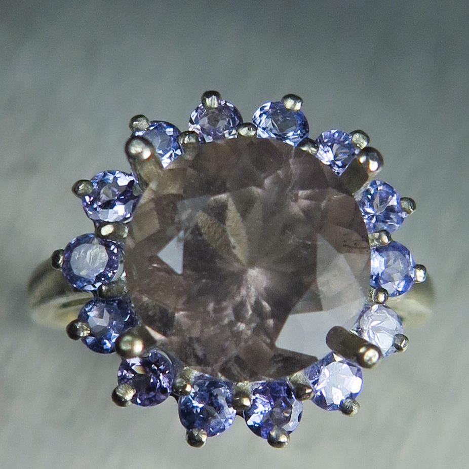 Miniatura: 3.3cts Natural Purple Scapolite 925 Silver/ Gold/ Platinum ring