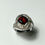 サムネイル： 2.75ct Natural Red Pyrope garnet 925 Silver / Gold/ Platinum ring