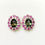 Miniatura: Natural Kornerupine 925 Silver/ Gold /Platinum earrings