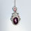 縮圖：5.16ct Natural red Star ruby Silver / Gold pendant on chain