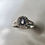 Miniatura: 0.50ct Natural Alexandrite colour change 925 Silver / Gold/ ring