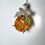 縮圖：7.8ct Natural Baltic Amber honey bee Silver / Gold / Platinum pendant on chain