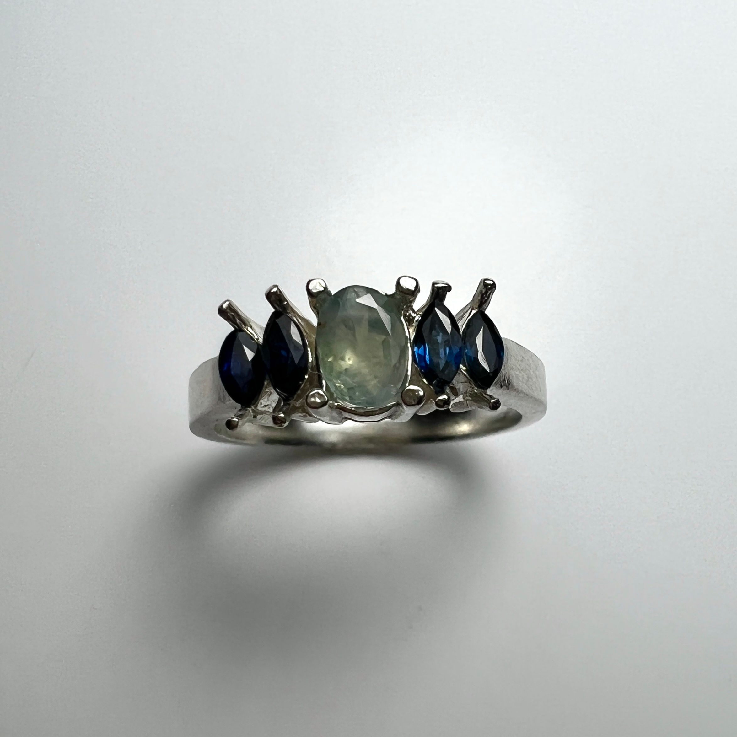 Certified Natural colour change Alexandrite 925 Sterling silver 14k 18k 585 750 950 yellow white rose Gold Platinum ring