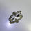 Thumbnail: 0.15ct Natural Alexandrite cats eye colour change 925 Silver / Gold/ ring