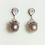 Miniature : Certified Cultured Freshwater Pearl 925 Silver /Gold stud earrings