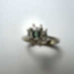 0.15ct Natural Alexandrite colour change 925 Silver / Gold/ ring