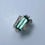 縮圖：Natural parailba blue tourmaline 925 Silver 9ct 14k 18k 375 585 750 Gold Platinum asymmetric emerald cut ring