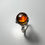 縮圖：Certified 3ct Natural Baltic Amber 925 Silver 9ct 14k 18k 375 585 750 Yellow Red White Gold 950 Platinum ring
