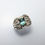 縮圖：1.15cts Natural Paraiba tourmaline and diamonds 925 Silver / Gold/ Platinum ring