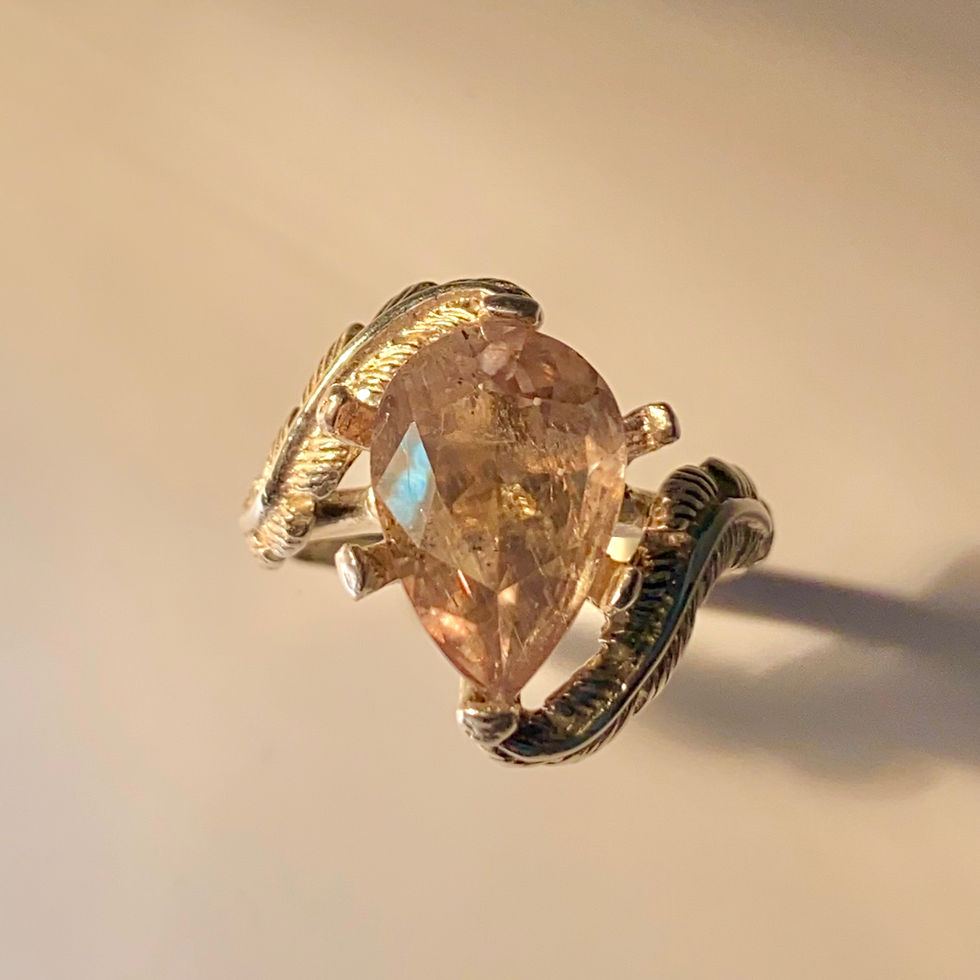 縮圖：4.2ct Natural Colour Change Diaspore 925 Silver / Gold/ Platinum ring