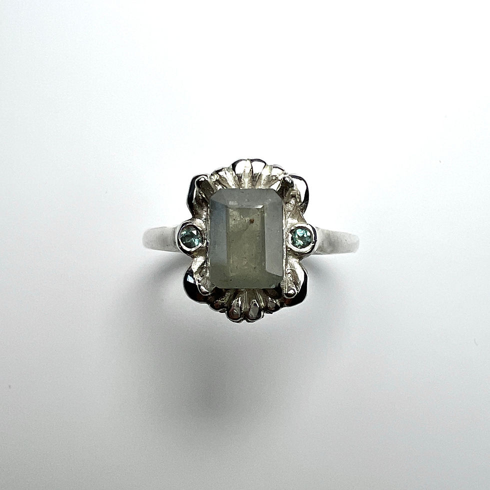 Miniatura: 1.75ct Natural Alexandrite colour change 925 Silveg, Gold, Platinum ring