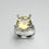 縮圖：5ct Natural Yellow Heliodor Beryl 925 Silver / Gold/ Platinum ring