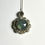 縮圖：Natural Blue labradorite 9ct 14k 18k 22k 375 585 750 Gold Platinum sunflower pendant