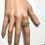 Miniatura: Natural Yellow sapphire 925 Silver / Gold/ Platinum floral ring