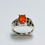 縮圖：Natural Mexican Fire Opal 925 Silver / Gold/ Platinum ring