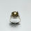 縮圖：Certified Cultured Tahitian Pearl golden yellow 925 Silver / Gold/ Platinum ring