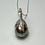 Miniatura: Certified Cultured Metallic luster Edison freshwater pearl Silver / Gold pendant