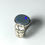 サムネイル： 2.5cts Natural Australian Black Opal Silver / Gold / Platinum ring