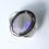 縮圖：3cts Natural Australian Lightning Ridge white opal Silver / Gold ring