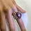 サムネイル： 9.55cts Natural Red star ruby Silver/ Gold / Platinum solitaire ring