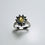 縮圖：Natural chondrodite 925 Silver / Gold/ Platinum ring