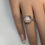 サムネイル： 5ct Natural  Strawberry Quartz 925 Silver / Gold/ Platinum ring