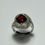 サムネイル： 2.75ct Natural Red Pyrope garnet 925 Silver / Gold/ Platinum ring