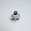 縮圖：Certified Natural Emerald Zambian emerald Sterling 925 Silver, Gold 9ct 14k 18k 375 585 750 white yellow rose Gold ring