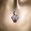 縮圖：1.5ct Natural Hessonite Garnet orange Silver / Gold / Platinum pendant